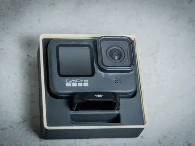 Gridfinity GoPro Hero 9 with space for ND-Filter