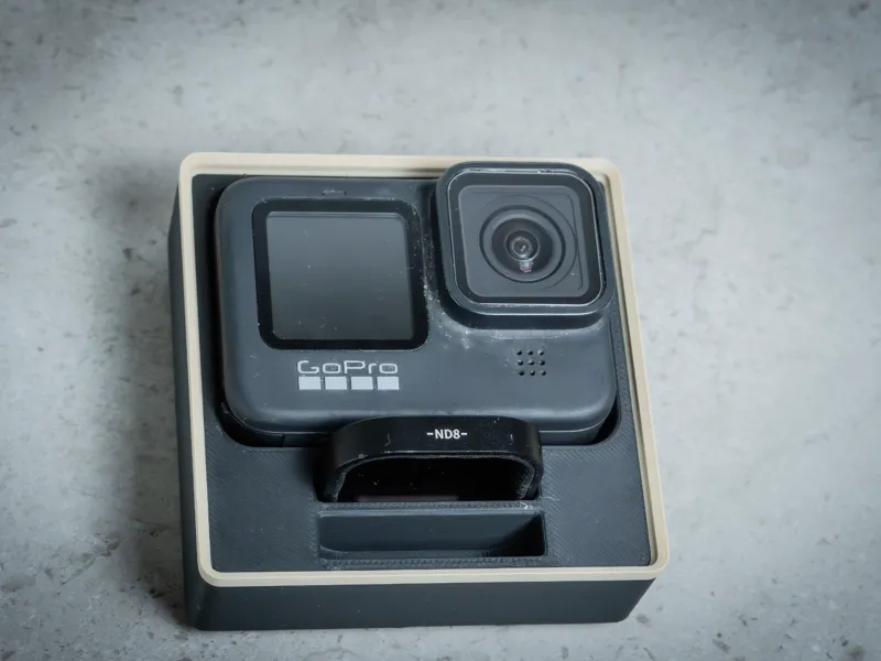Gridfinity GoPro Hero 9 with space for ND-Filter