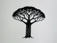 Décoration murale baobab africain — photo 2