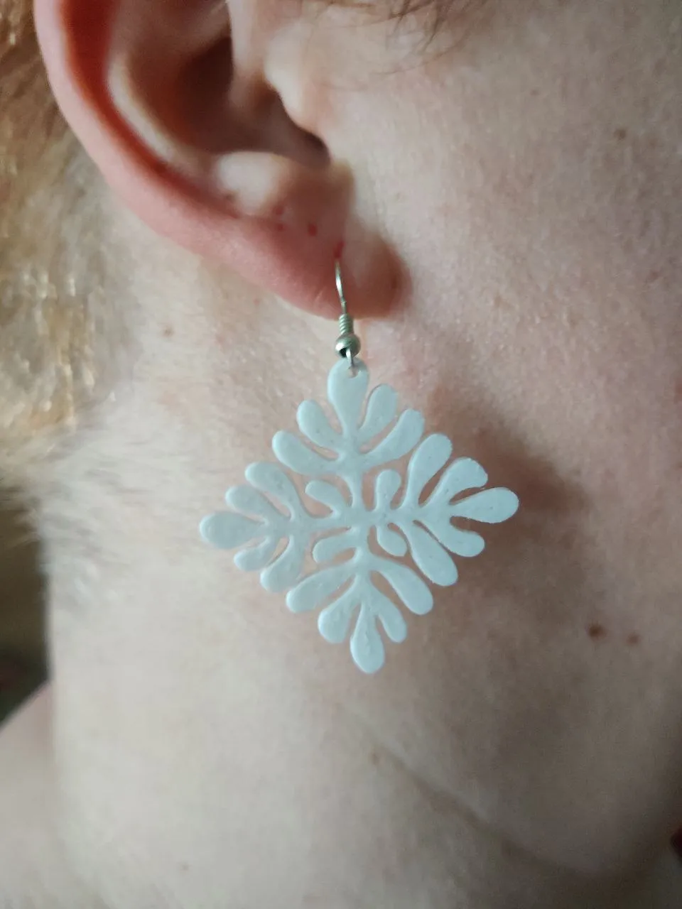 Aether Square earrings view 3