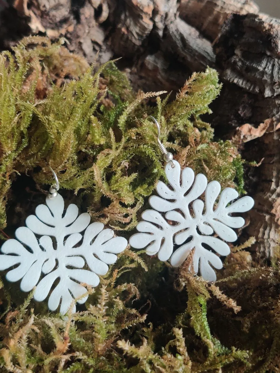 Aether Square earrings view 2