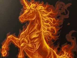 Flammen Einhorn