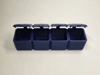 Mini Box Model Mini Box Containers Group of 1 2 4 and 6 by Hester MakerWorld: Download ...