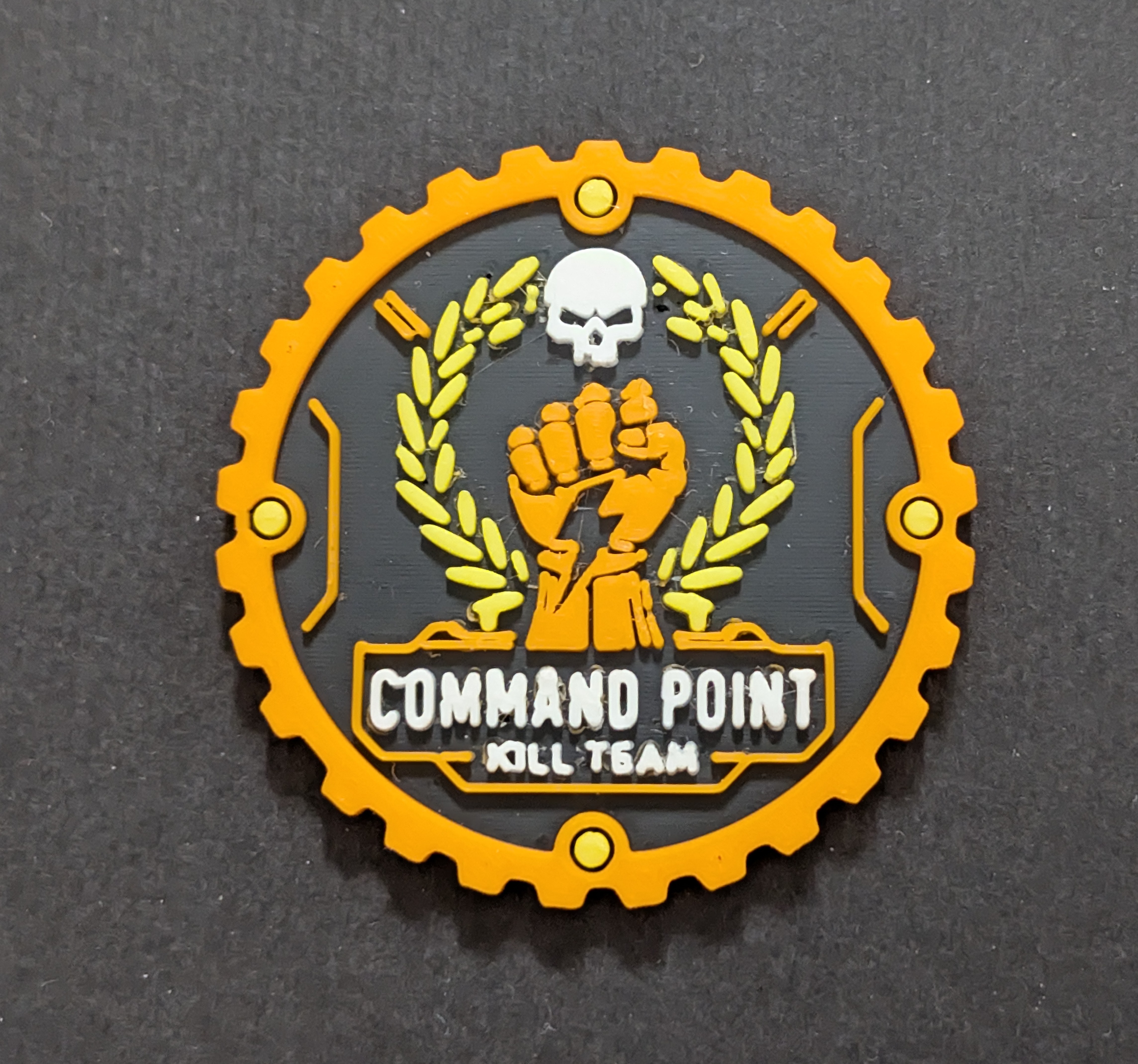 Miniatura 2 do modelo 3D KILL TEAM CP Command Point Token