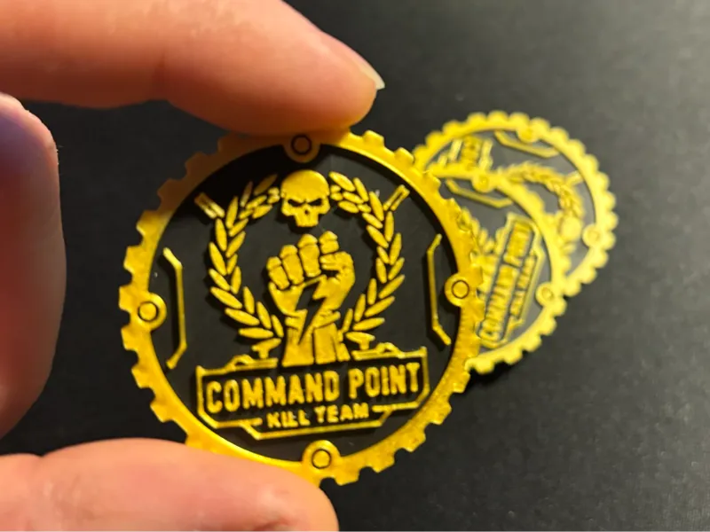 KILL TEAM CP Command Point Token