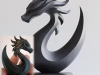 Dragon sur socle — photo 1