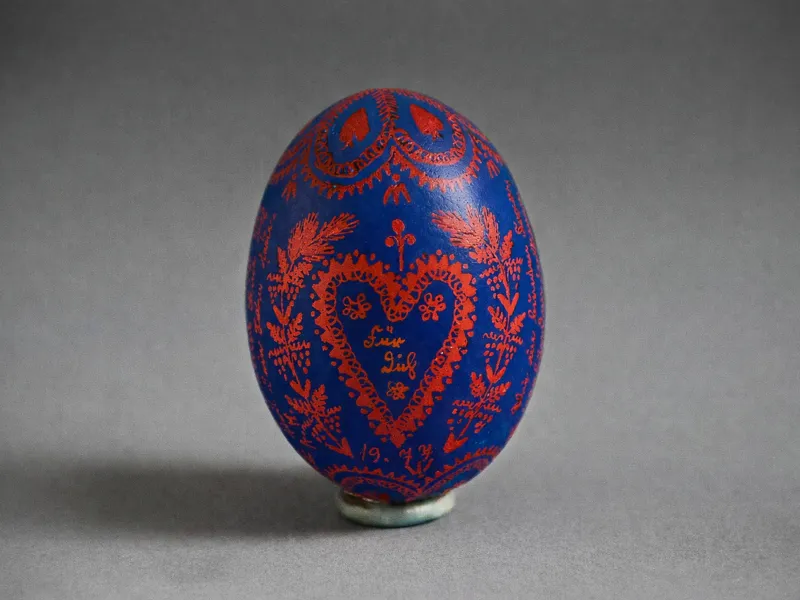 Decorative Folk Easter Egg