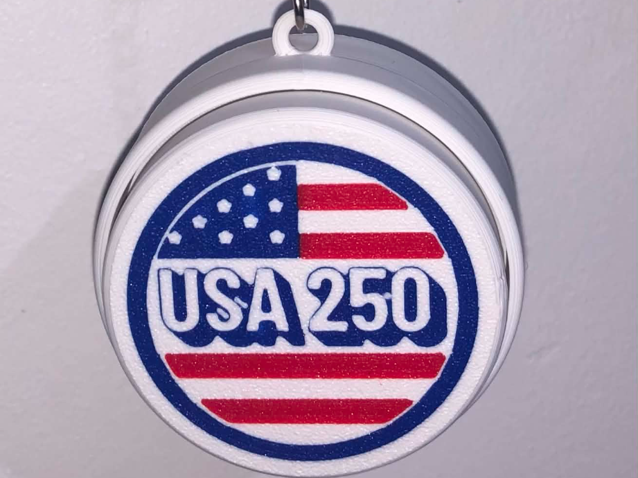 USA 250 Years Fidget Clicker