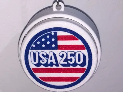 USA 250 Years Fidget Clicker