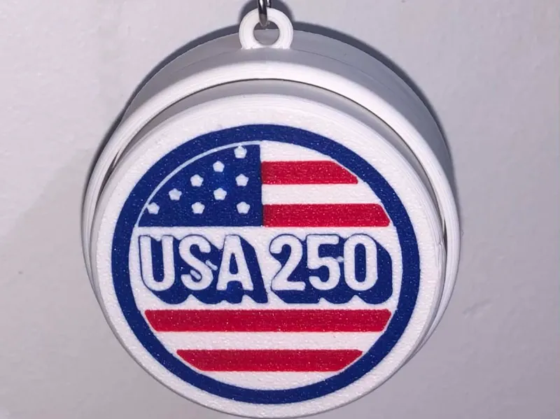 USA 250 Years Fidget Clicker