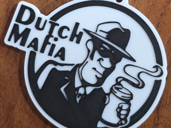 dutch mafia keychain