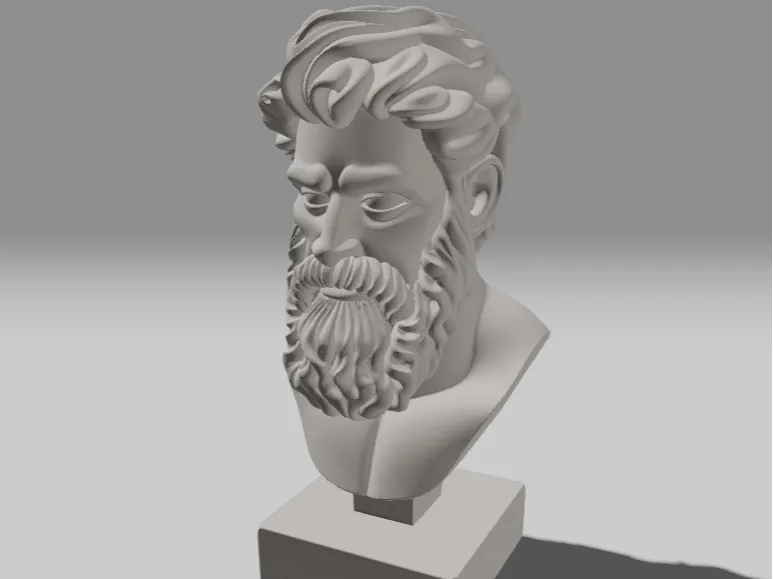 Il Pensatore - Busto Classico in Stile Moderno
