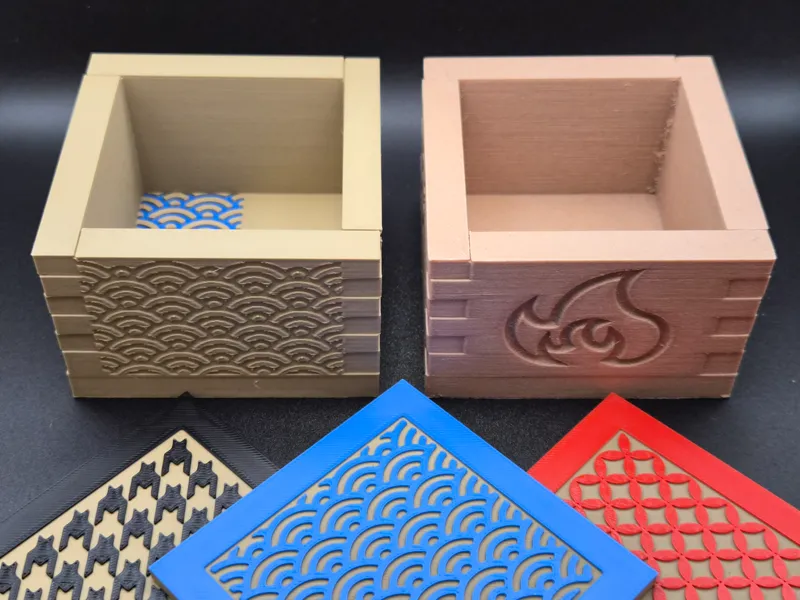 Sake Coaster & Masu Set