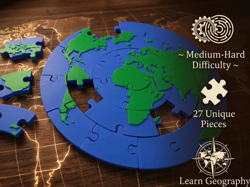Geographic puzzle
