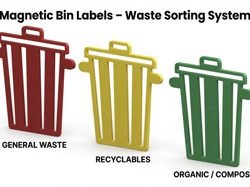 magnetic bin labels