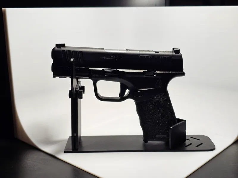 Simple Adjustable Handgun Stand