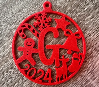 G 2024 Christmas Ornament