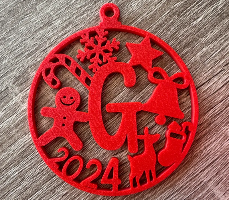 G 2024 Christmas Ornament