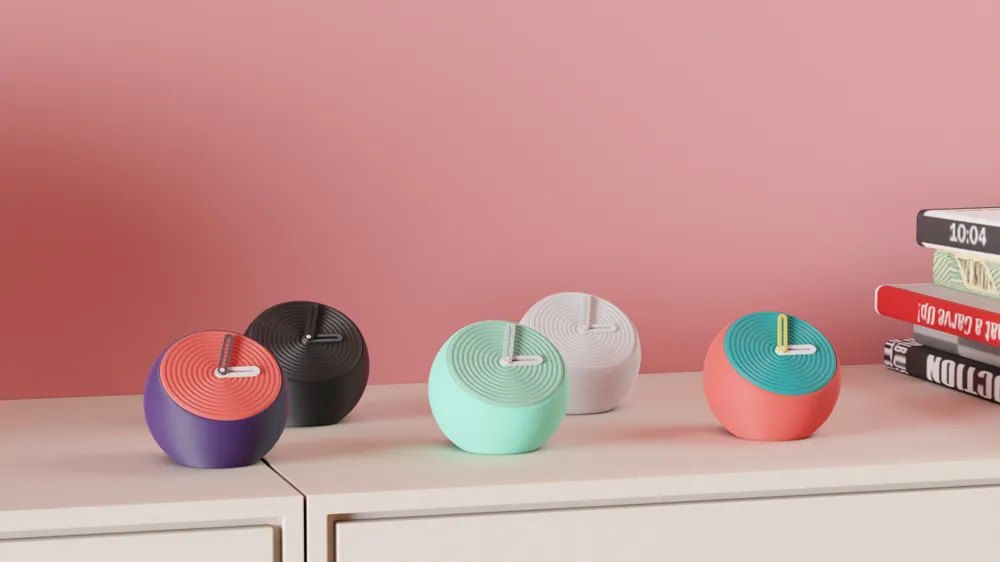 Desktop Clock. Spherical Modular Clock Kit - Free 3D Print Model ...