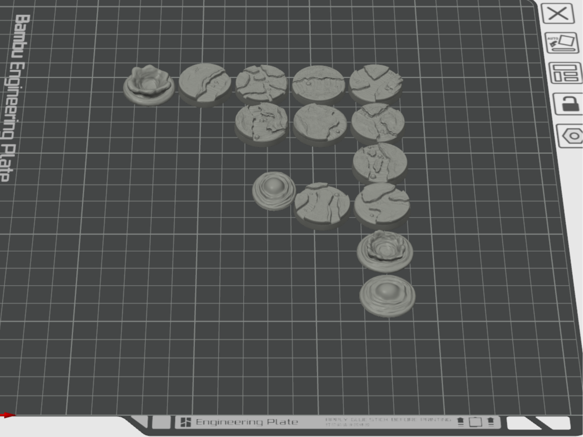 Lava Bases – Scalable Tabletop Miniature Bases