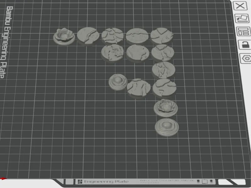 Lava Bases – Scalable Tabletop Miniature Bases