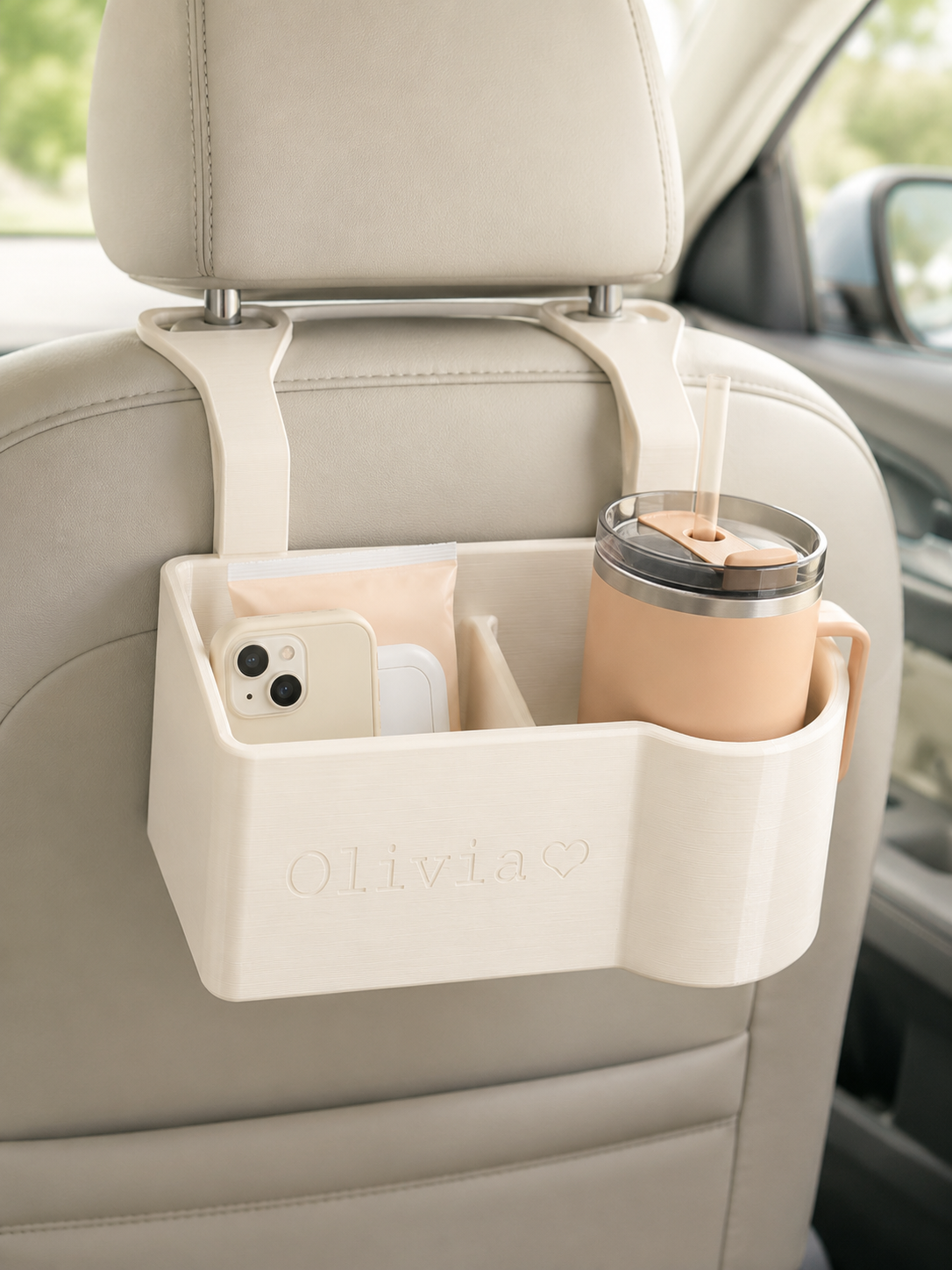 SlideLock Backseat Organizer Drink Holder Basecamp - 1