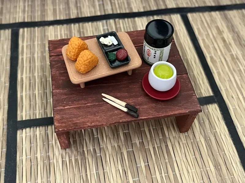 Serving tray dollhouse miniature 1:12