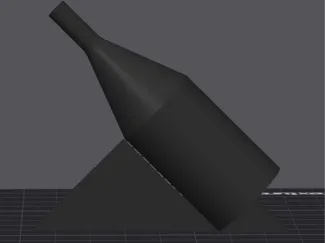 Beer Bottle Looking Lathe Chuck Nightmare AMAZING!