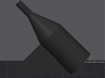 Beer Bottle Looking Lathe Chuck Nightmare AMAZING!