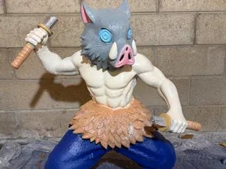 Inosuke Hashibira Demon Slayer - Anime- 2.5ft tall