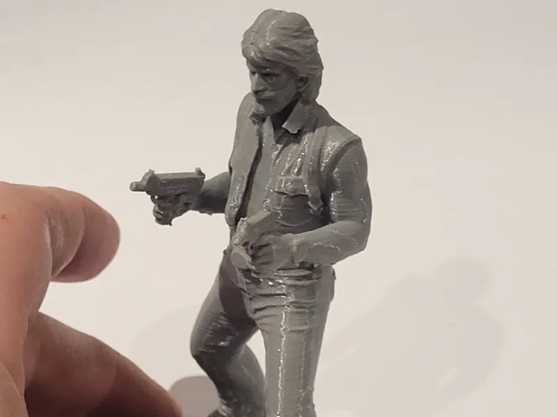 Chuck Norris 110mm high figurine