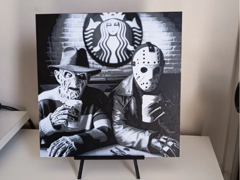 Starbucks Freddy Jason hueforge
