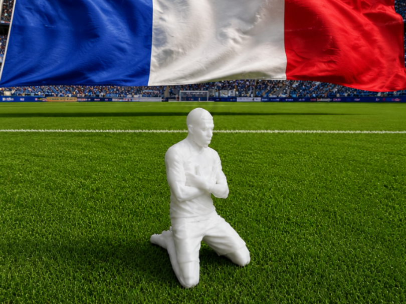 Kylian Mbappe celebration style