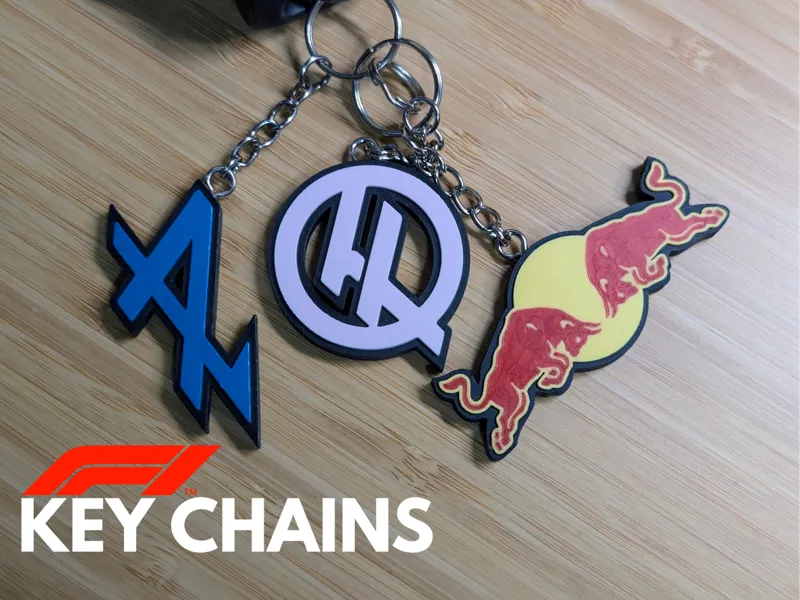 F1 Keychains (All Teams)
