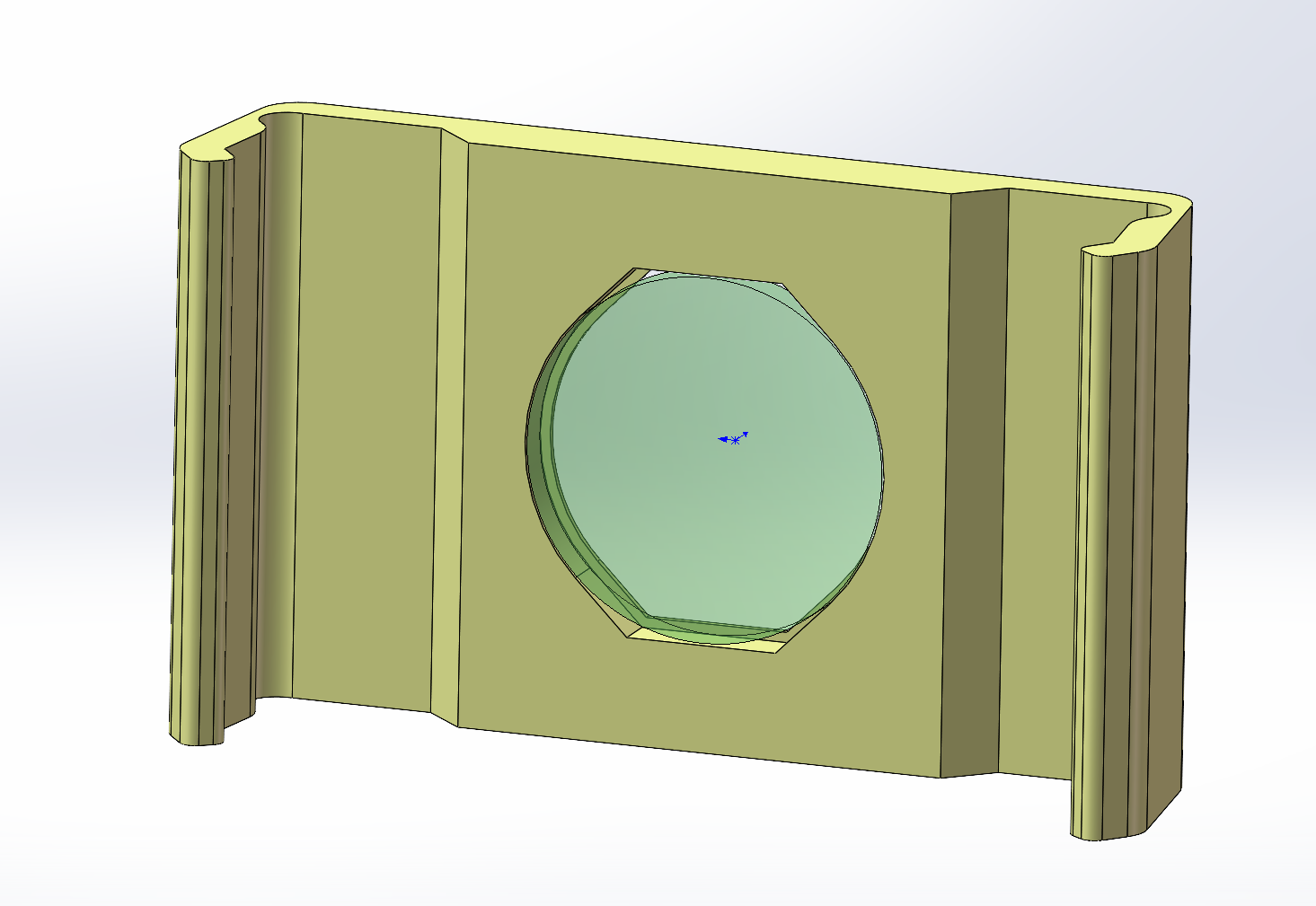 Miniatura 3 do modelo 3D 优利德uti260b微距镜片支架
