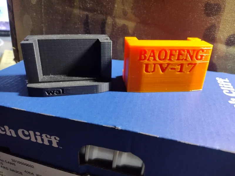 Baofeng UV-17 battery spacer