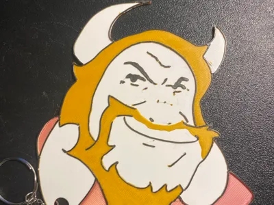 Asgore Meme keychain