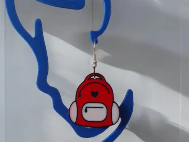 Backpack Multicolor Earrings