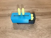 Box .45 ACP x 10 PCS - 0.2mm layer, 2 walls, 15% infill