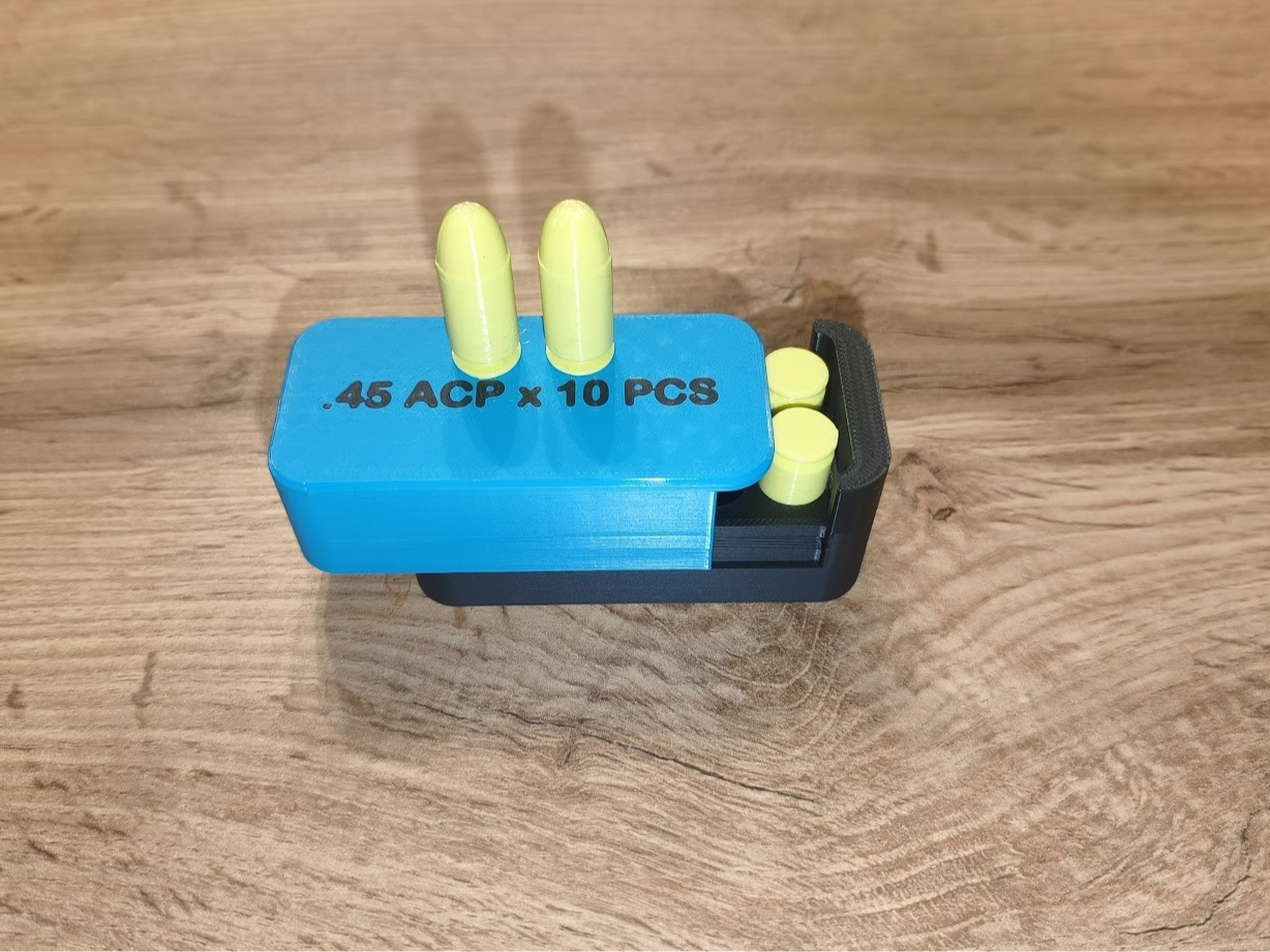 Ammo Box .45 ACP (10 PCS) - THE SLIDE OUT