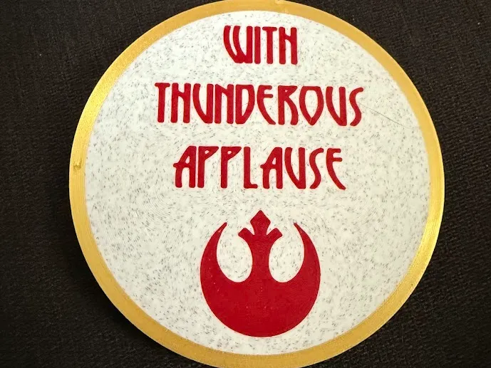 Star Wars Coaster Senator Amidala quote 