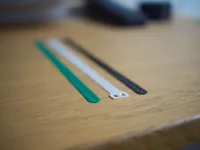 5x zip ties, single colour