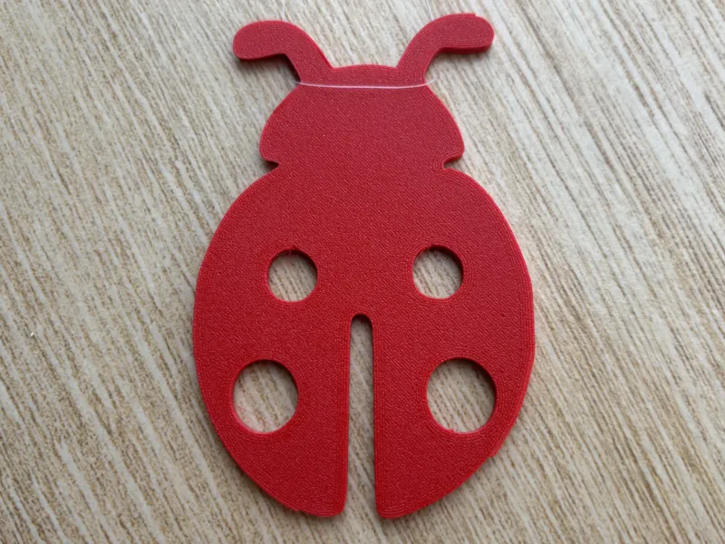 Ladybug – Hangable Ornament / Wallart Decoration