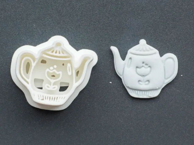 Teapot Polymer Clay Cutter Earrings Necklaces