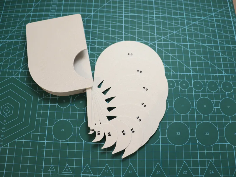Radius Gauge Leaf Set (5–50 mm)