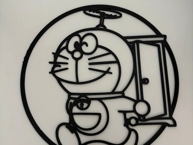 Doraemon Arte de Pared 