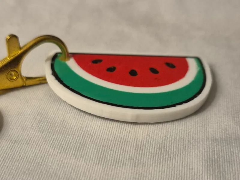 Melon keychain