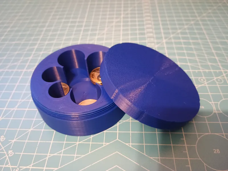 Polish change coin holder 