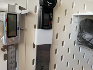 supporto per calibro angolare per ikea skadis