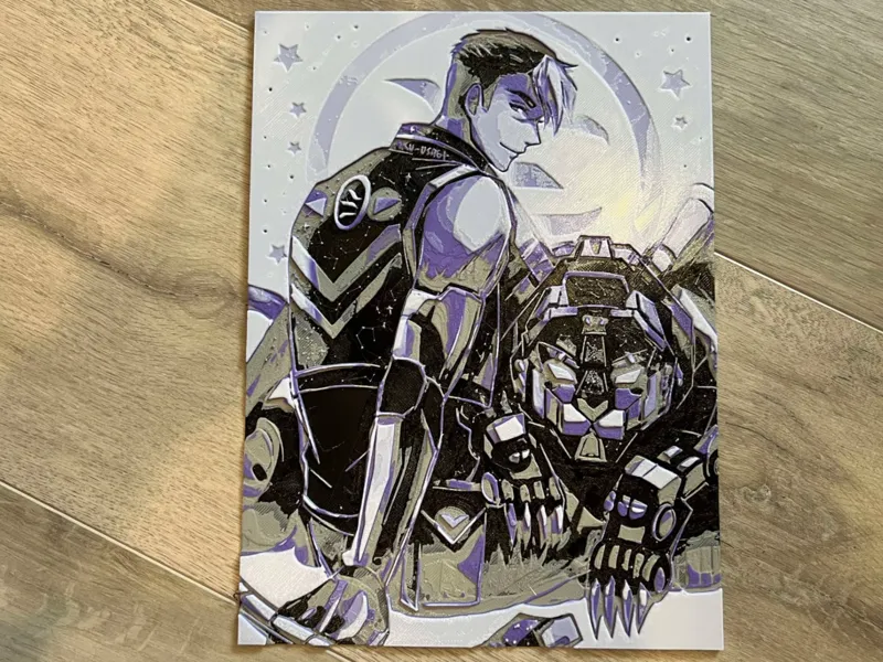 Shiro de Voltron Legendary Hueforge